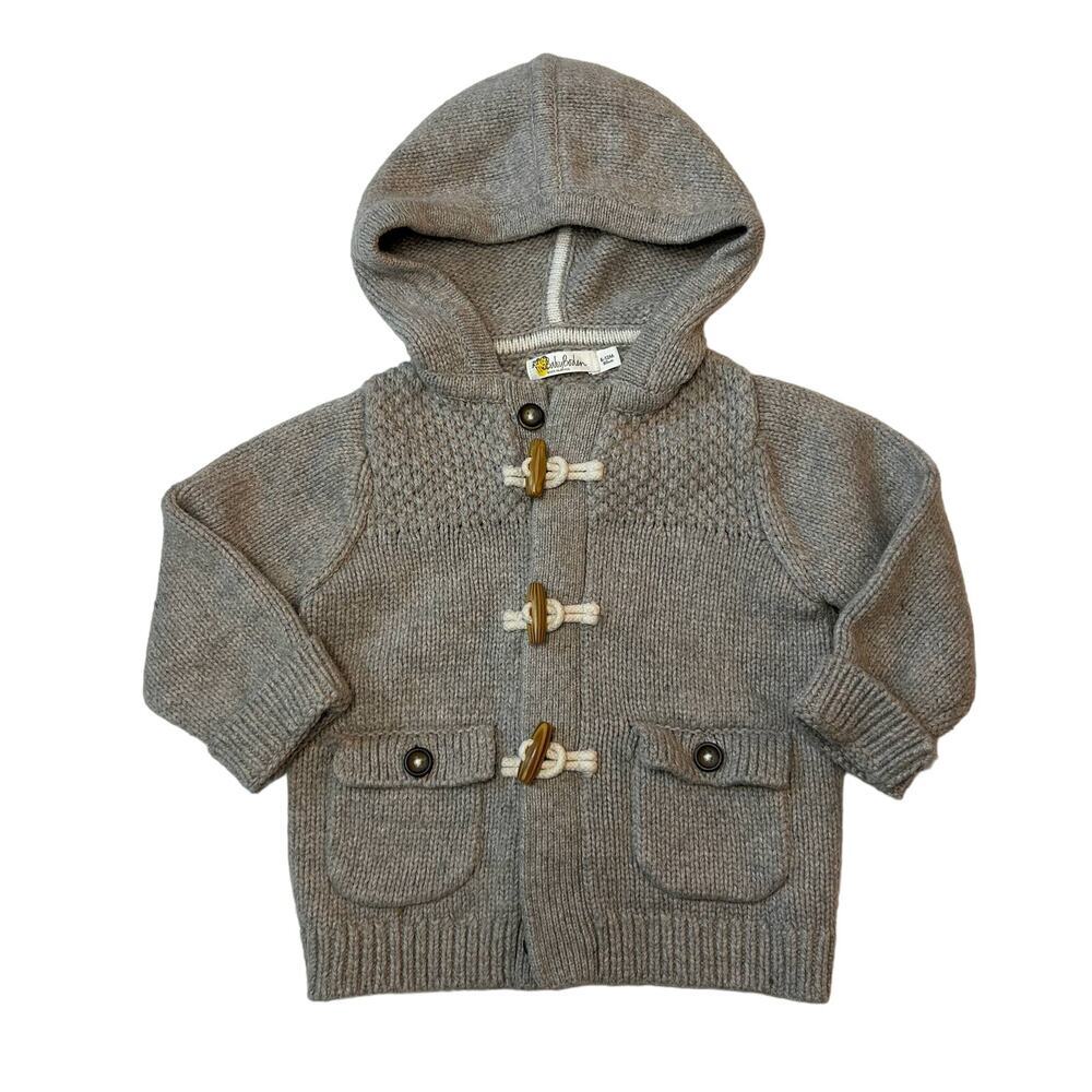 Baby Boden Knit Sweater Jacket 6-12M